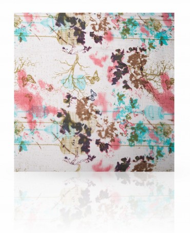 Палантин Женский S-MYSTIC.CAGE/WHITE.PINK